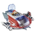 thumbnail image 3 of Star Wars The Crimson Firehawk Ship & Action Figures, Star Wars Toys, Preschool Toys (17"), 3 of 14