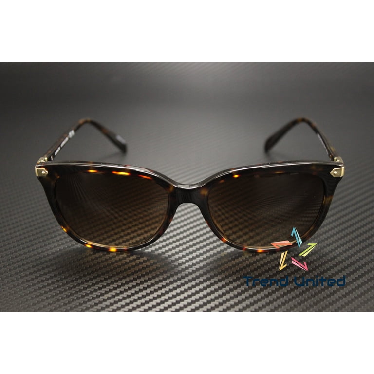 COACH Tortoise Cat-Eye Sunglasses with Dark Lenses Oversized Cat Eye Sunglasses | Eyewear | Coach | COACH® main image 2