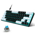 thumbnail image 4 of 68 Key Mechanical Gaming Keyboard With Ice Blue Backlight, Double Color Key Cover, Ergonomic Design, Strong Compatibility For , OS X,, 4 of 8