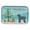 Grey, variant on Grey Schnoodle Christmas Tree Dish Drying Mat