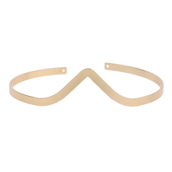 CRAFTHROU V Shaped De Para Mujer En Hierro Dorado Con Geométrico Y Ajuste Cómodo
