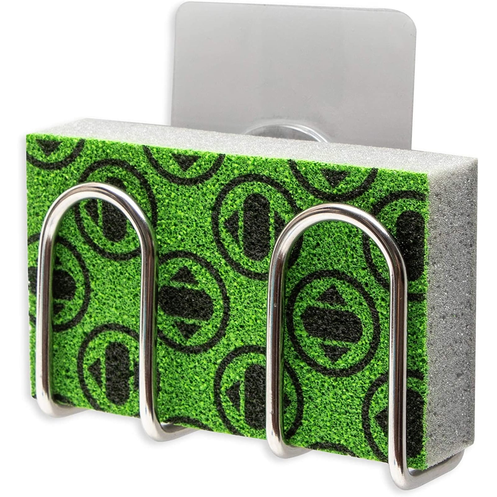 Soap Sponge Holder mDesign Metal Wire Kitchen Sink Storage Caddy 