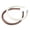 White, Light Coffee, variant on CoCoMangos 2 Pcs Solid Simple Silk Headbands, Fashion Hair Hoop for Women, Anti Slip Hair Accessories, Red, Black, 0.59" Wide
