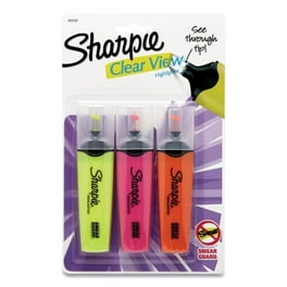 Clearview Tank-Style Highlighter, Assorted Ink Colors, Chisel Tip, Assorted Barrel Colors, 3/Pack Clearview Tank-Style Highlighter, Assorted Ink Colors, Chisel Tip, Assorted Barrel Colors, 3/Pack