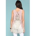 thumbnail image 2 of Sleeveless Back Lace Ruffle Detail Tank Top, 2 of 5