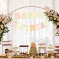 thumbnail image 4 of Uxcell Colorful Birthday Banner, No DIY Decorations Sign for Birthday Decor Backdrop, 7.3" x 5", 4 of 6