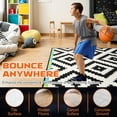 thumbnail image 5 of Silent Basketball Size  (29.5") – Grooved Airless Foam Indoor Basketball for Quiet Dribbling and Training, Pro PU Material – High Bounce and Grip, 5 of 6