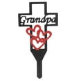 thumbnail image 5 of Worgeous  Memorial Stake for Grandpa Garden Stakes Grave Flowers Cemetery Mother Father Black, 5 of 8