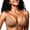 Brown, variant on Sports Jelly Bras for Women Lace Exquisite Soft Skin Friendly Comfort Everyday Underwear Strapless Bra