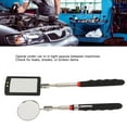 thumbnail image 3 of Telescoping Inspection Mirror, Round Square Space Saving Lightweight Lighted Telescoping Inspection Mirror  for Repair Vehicle, 3 of 7