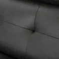 thumbnail image 6 of GDF Studio Alma Contemporary Upholstered Loveseat Recliner, Slate Microfiber, 6 of 13