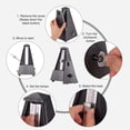 thumbnail image 4 of Metronome  Universal Pyramid Mechanical Metronome ABS Material for Guitar Violin Piano Bass Musical Instrument Practice Tool for Beginners, 4 of 7