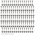 thumbnail image 1 of Basic Curved Barbell 100 Pieces 14g 7/16", 1 of 1