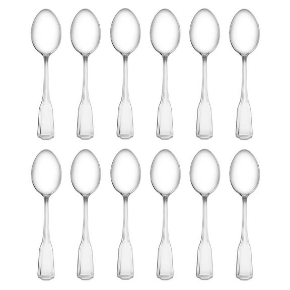 Towle American Chippendale 18/10 Stainless Steel Teaspoon (Set of Twelve)
