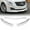 Painted White, variant on Stay Tuned Performance For 15-18 Cadillac ATS Painted White Front Bumper Body Kit Splitter Spoiler Lip