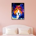 thumbnail image 4 of Cuadros Decorativos 5D diamante pintura DIY colorido perro completo taladro redondo Rhinestone pared mosaico Kit DQrwqpou Nuevos Originales, 4 of 8