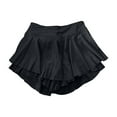 thumbnail image 4 of RUTAYY Skirts High Waist Women Athletic Skorts For Sports Tennis Badminton Dance And Yoga See Through Design Solid Color Flowy Swing Pleated Beach Skirts, 4 of 4