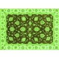 thumbnail image 1 of Ahgly Company Indoor Rectangle Oriental Green Traditional Area Rugs, 5' x 7', 1 of 4