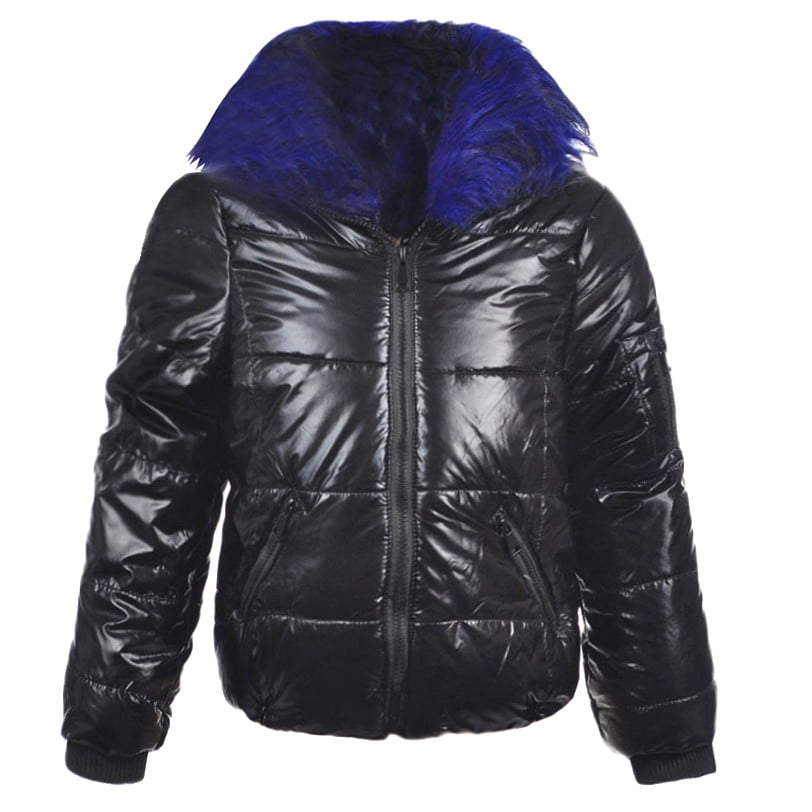 Urban Republic Big Girls Faux PU Jacket 10//12 Black