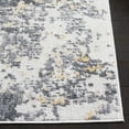 thumbnail image 3 of SAFAVIEH Toscana Nowell Abstract Polyester Area Rug, Ivory/Dark Grey, 8' x 10', 3 of 8
