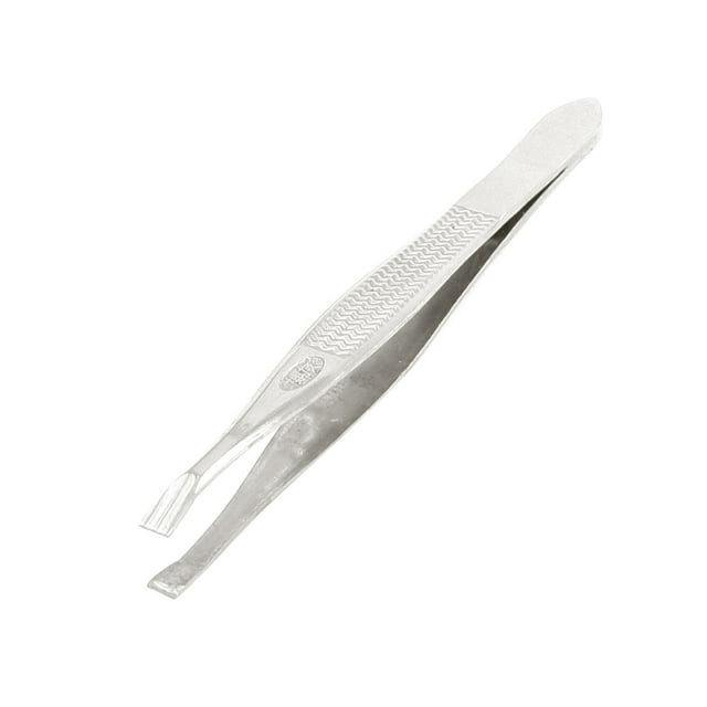 Unique Bargains Home Hair Removal Plucker Eyebrow Tweezers Clip Cosmetic Tool 3.5 Inch Length