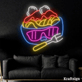 thumbnail image 3 of Craftnamesign Cool Ramen Neon Sign, Ramen Restaurant Decor, Noodle Signs, 3 of 4
