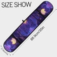 thumbnail image 3 of Yayeee Double Oven Mitt Kitchen Heat Resistant Baking 35" x7" Quilted Glove, Blue Road, 3 of 6