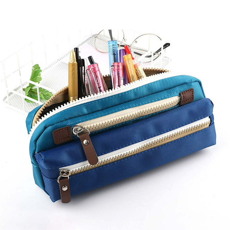 GENEMA Large Capacity Pencil Bag Table Pencil Holder Pouch for Kids  Children Students 