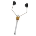 thumbnail image 3 of 3in Ceramic Bobbin, Fly Tying Tools, Delrin Feet, Fly Fishing, Black/Gold - Black, Approx.8cm / 3.1inch, 3 of 7