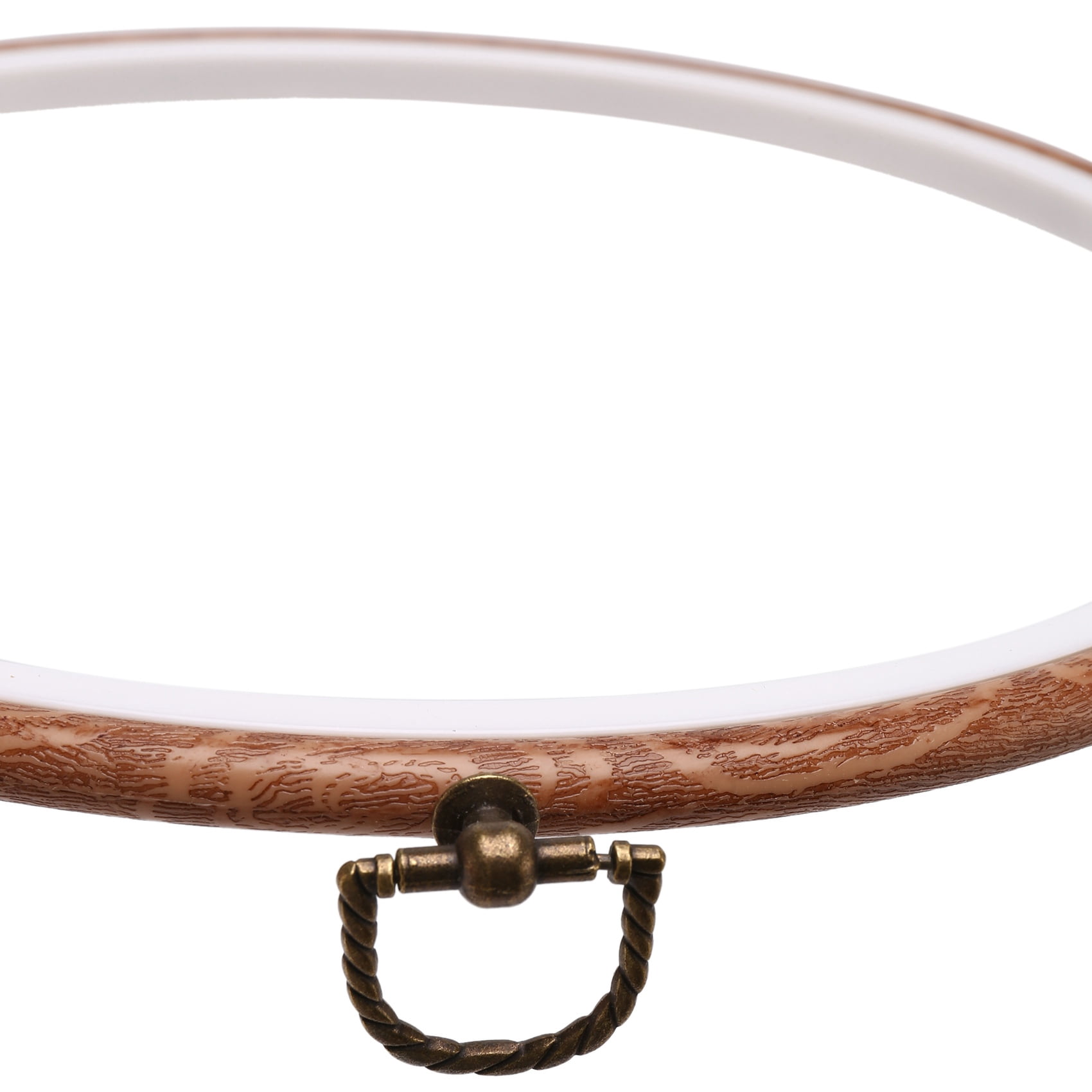 3 Pieces 10 inch 26cm Embroidery Ring No Slip Hoops Set Imitated Wood Display Frame Circle Embroidery Kits