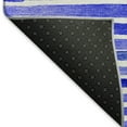 thumbnail image 3 of Addison Rugs Mayfield Washable Coastal Stripes Blue Rectangle Rug, 1'8" x 2'6", 3 of 5