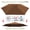 BROWN, variant on SOLAXO 9ft 6ribs Umbrella Canopy Cover Replacement Top Canopy for Patio Umbrella