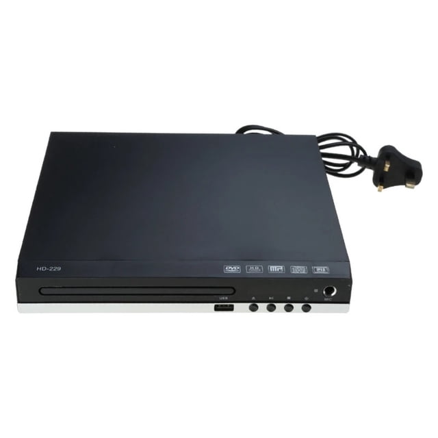 Lecteur DVD pour TV avec Sortie AV Compatible, Lecteur DVD Domestique pour Toutes les Régions