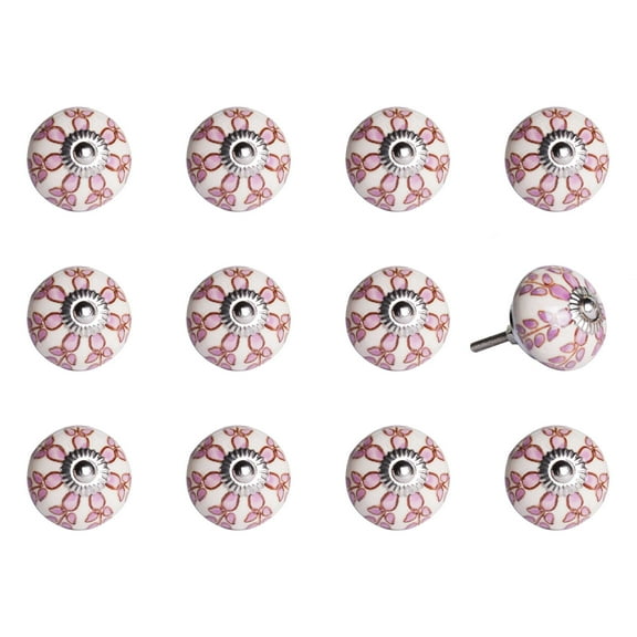 1.5" X 1.5" X 1.5" Multi-Color 8 PACK KNOB-IT KI1228
