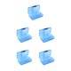 thumbnail image 2 of Billuyoard Organizador de pastillas Almacenamiento portátil Compartimiento de contenedor de tableta semanal Divisores de gran capacidad Azul 5Conjunto, 2 of 6