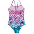 thumbnail image 2 of Kids Tankini Girls Swimsuit Bathing Suit Children‘s Fish Scale Swimwear, 2 of 8