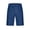 Blue, variant on Men's Stretch Knit Shorts Casual Drawstring Waist Soft Polyester Spandex Lounge Wear