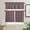 Darkred, variant on Kitchen Curtains Set, Red Turquoise Kitchen Curtains and Valances Set, Morocco Modern Geometric Ethnic Art Rod Pocket Tier Curtains 24 Inch Length for Cafe/Bedroom Windows