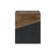 thumbnail image 4 of Signature Design by Ashley Contemporary Trailbend Accent Table  Brown/Gunmetal, 4 of 8