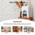 thumbnail image 7 of Pofeuu Lighthouse Print Large Bookend Hold Heavy Books- Wood Bookends for Heavy Books Heavy Duty Book Ends Wood Bookends for Office Desk Non-Skid, 7 of 7