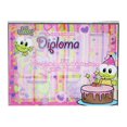 thumbnail image 1 of Tarjeta de felicitación Explo World Borlitas diploma 1 pza, 1 of 1
