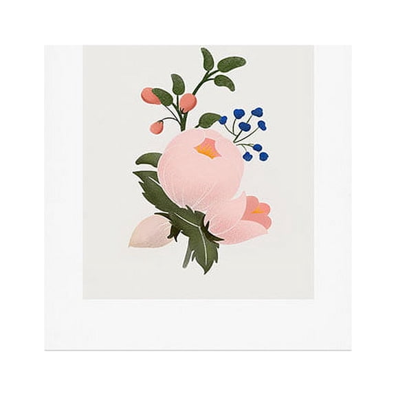 Society6 Showmemars Delicate florals no2 8" x 10" Art Print & Hanger
