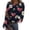 Z003_Dark Blue, variant on Long Sleeve Womens Knit Tops Fall Fashion 2026 Tops Camo Printed Henley Shirts Tunic Top Slim Fit