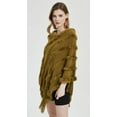 thumbnail image 3 of ZhangBaoLin Women Shawl Wrap Cardigan Poncho Cape V-neck Travel Sweater Coat Warm Tassels Knits, 3 of 7