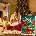 thumbnail image 4 of TIELUTT Dinosaur Countdown Calendar Bring Mysterious Surprises to Kitchen Timer Stainless Steel Turtle Kitchen Timer Days until Christmas Countdown Board Sand Glass Timer 1 Min Large Digital Stopwatch, 4 of 7