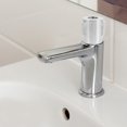 thumbnail image 1 of HONMEET Ergonomic Simple Design Silver Plastic Faucet Handle 1Pcs for Shower Valve Handle Replacement, 1 of 8
