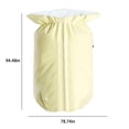 thumbnail image 2 of Plant Cover Protection, Frost Cloth Blankets, Thicken Insulation, Drawstring Bag, Reusable Zipper, For Trees Potted, Winter Cold Weather, Garden Outdoor, Durable Fabric, Weatherproof Shield,, 2 of 6