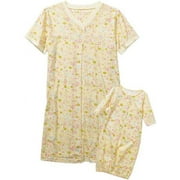 Maternity Nursing and Newborn Gown, 2-Piece Set