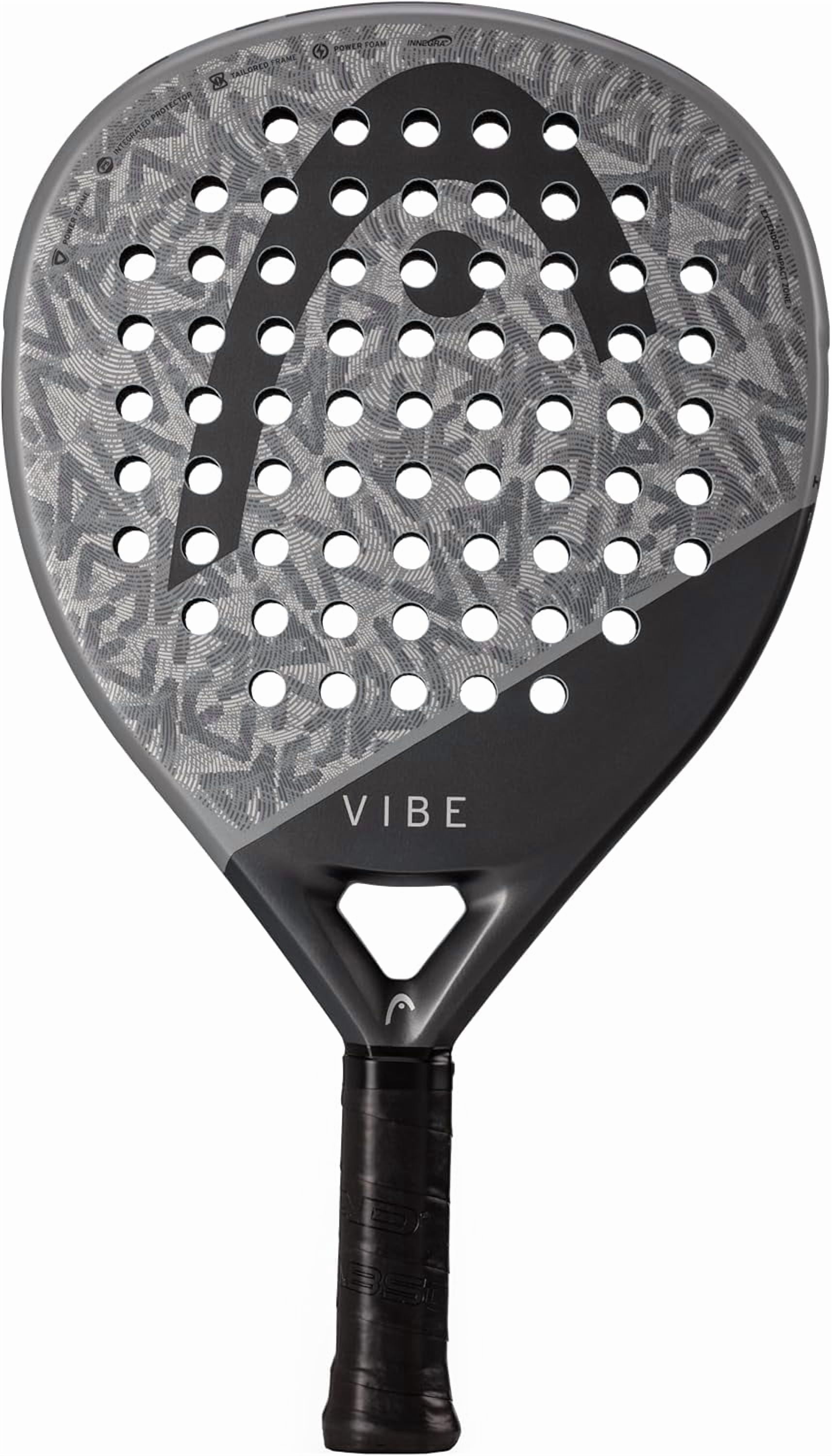 HEAD Padel Racquet Vibe 2025 Oversized Teardrop Easy Power for Casual Players