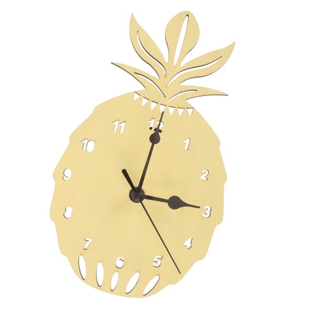 Wall Clock Decoration Large LED Digital Alarm Clocks Office Yellow